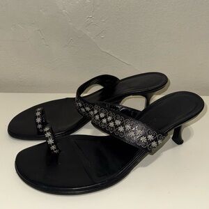 Cole Hana Elegant Black Women's Sandals